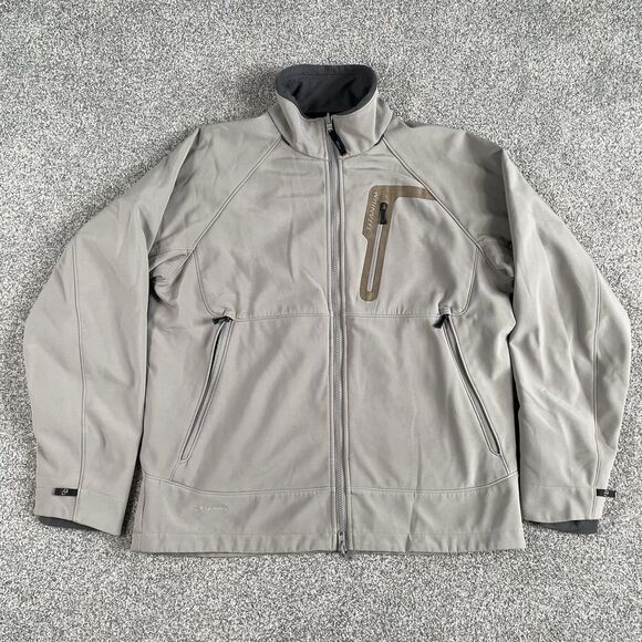 Columbia Titanium Softshell Jacket Men Fleece Lined Interchange Size Large - Picture 1 of 13